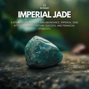 Feng Shui Imperial Jade Wealth Bracelet - Prosperity, Protection, Fortune (Large) - Blissbury