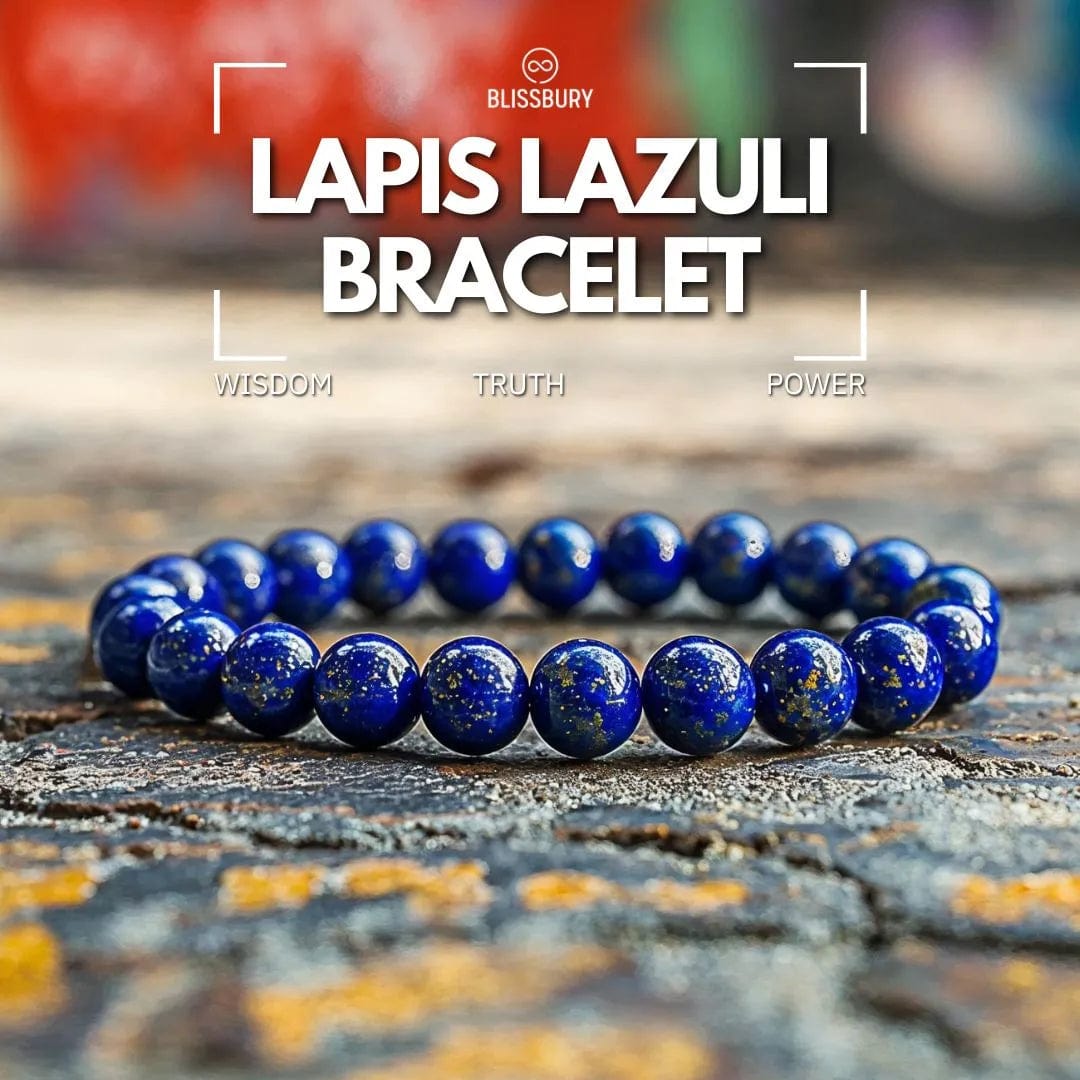 Lapis Lazuli Bracelet - Wisdom, Truth, Power