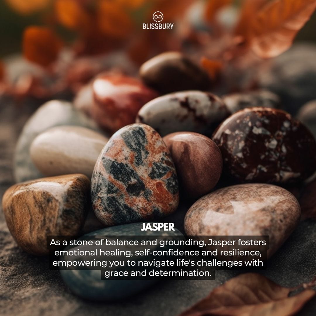 Rainbow Jasper Bracelet - Balance, Grounding, Healing - Blissbury