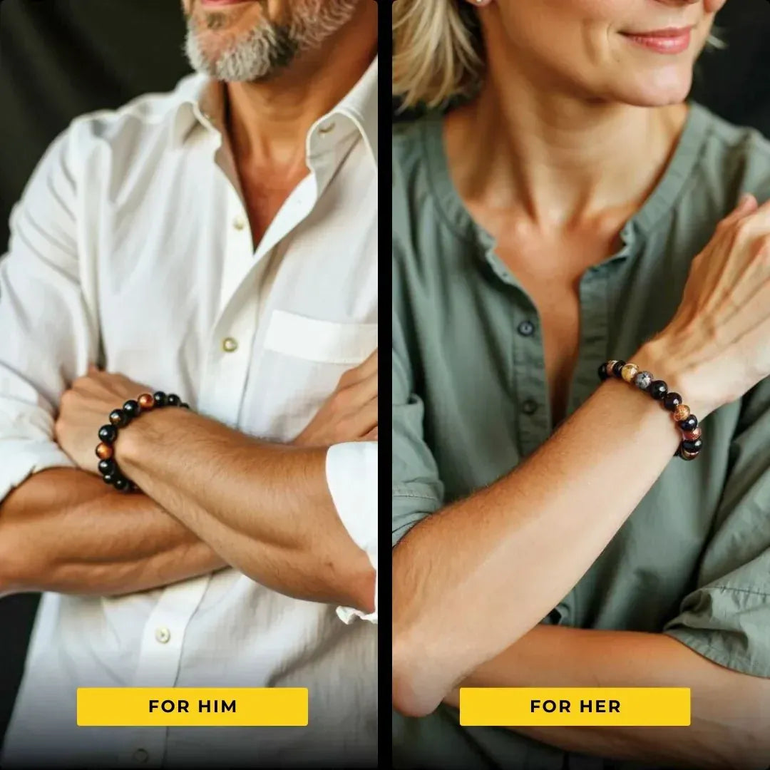 Triple Protection Bracelet - Power, Protection, Balance - Blissbury
